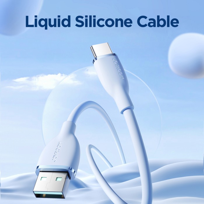 JOYROOM SA29-AC3 3A USB A-TYPE C 1.2M-BLUE - 3