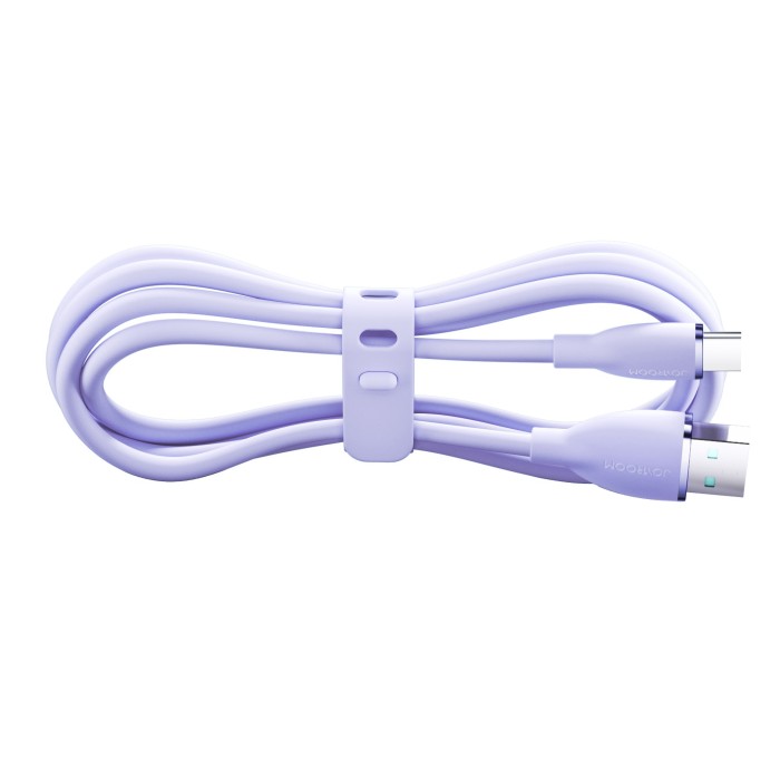 JOYROOM SA29-AC3 3A USB A-TYPE C 1.2M-PURPLE - 2
