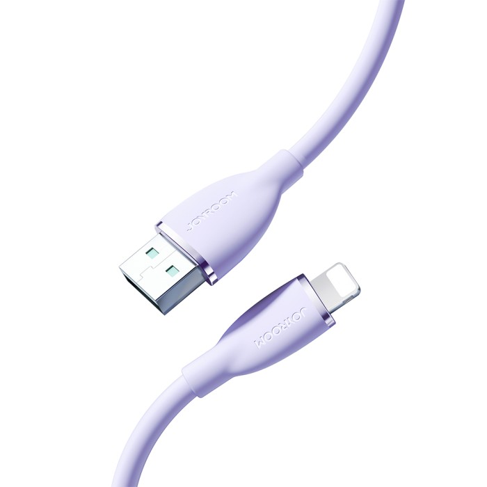 JOYROOM SA29-AL3 3A USB A-LIGHTNING 1.2M-PURPLE - JOYROOM
