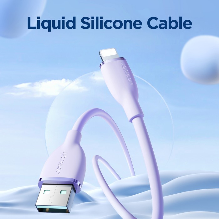 JOYROOM SA29-AL3 3A USB A-LIGHTNING 1.2M-PURPLE - 3