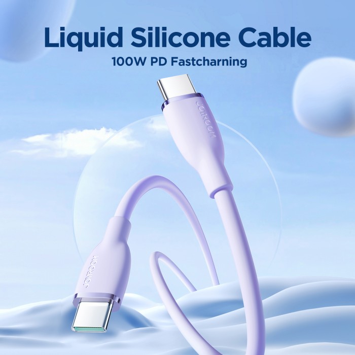 JOYROOM SA29-CC5 100W TYPE C-TYPE C 1.2M-PURPLE - 7