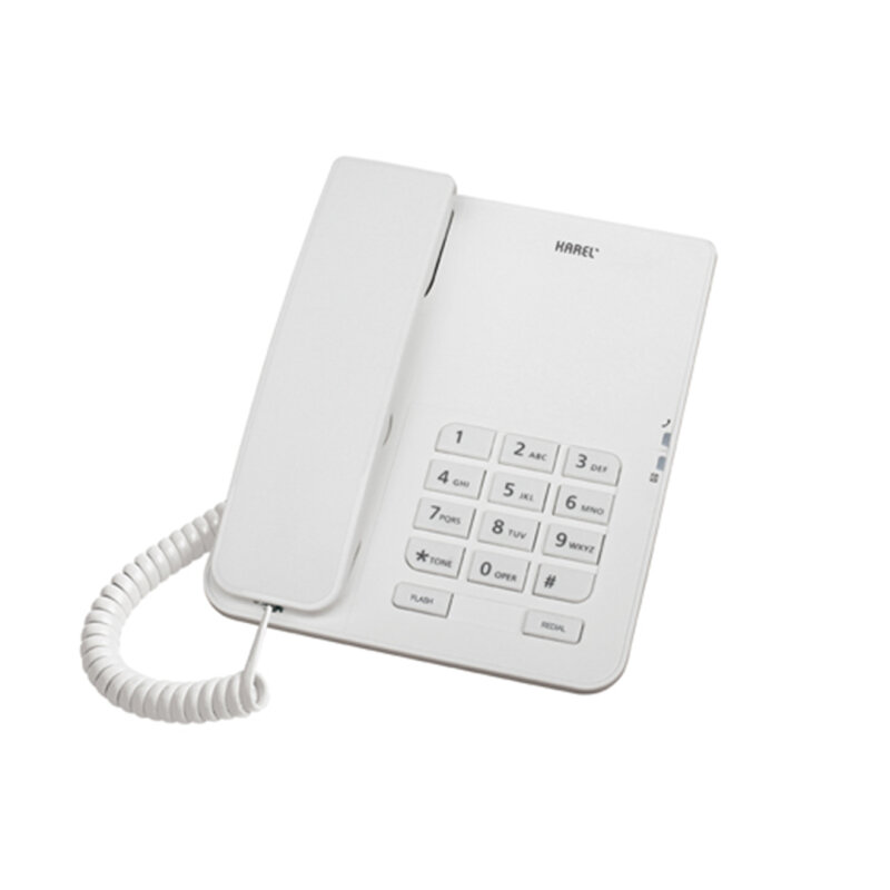KAREL TM140 BEYAZ ANALOG TELEFON CID - KAREL