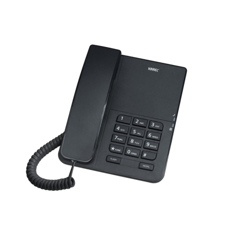 KAREL TM140 SİYAH ANALOG TELEFON CID - KAREL