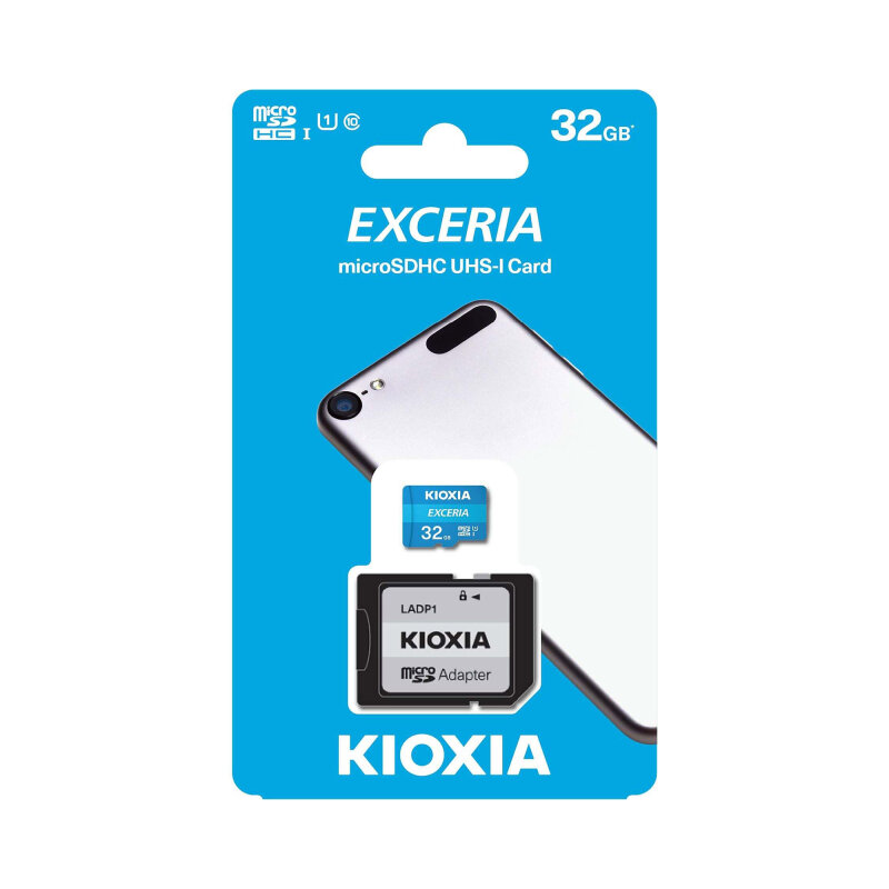 KIOXIA 32 GB EXCERIA MICRO SDXC UHS-1 CARD C10 - 2