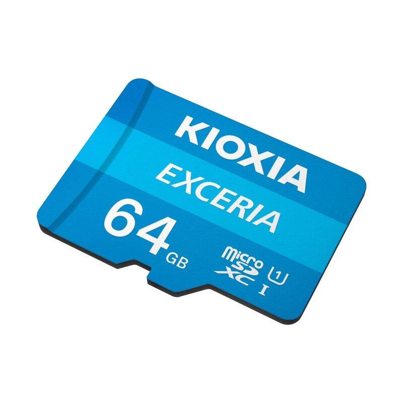 KIOXIA 64 GB EXCERIA MICRO SDXC UHS-1 CARD C10 - KIOXIA