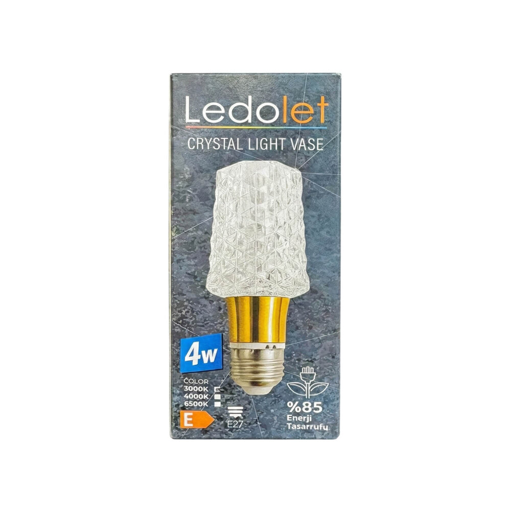 LEDOLET 4W KRİSTAL LED AMPUL - 1