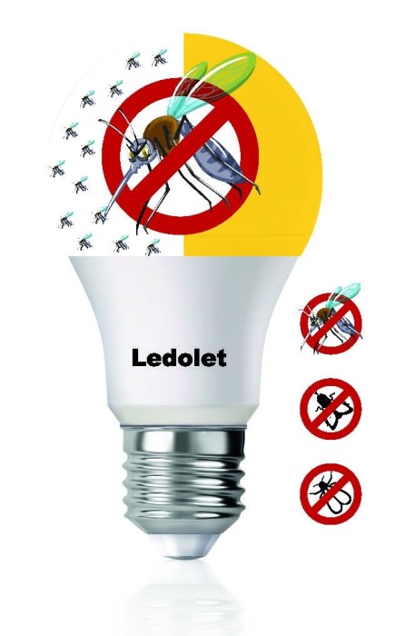LEDOLET 9W SİVRİSİNEK KOVAR E27 LED AMPUL - 1
