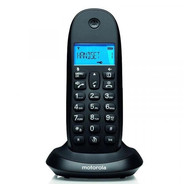 MOTOROLA C1001CB TELSİZ TELEFON SİYAH - MOTOROLA