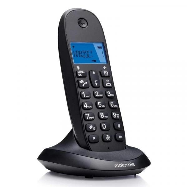 MOTOROLA C1001CB TELSİZ TELEFON SİYAH - 2