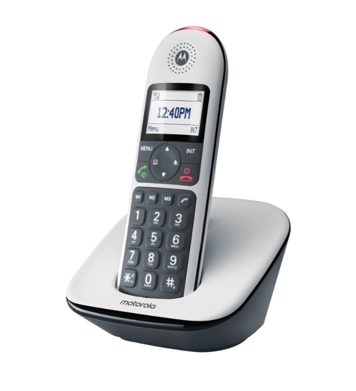 MOTOROLA CD5001W SENIOR TELSİZ TELEFON BEYAZ - MOTOROLA