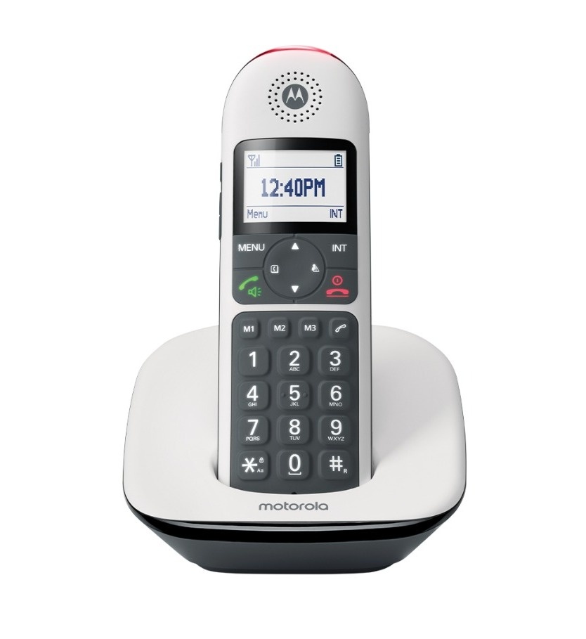 MOTOROLA CD5001W SENIOR TELSİZ TELEFON BEYAZ - 2