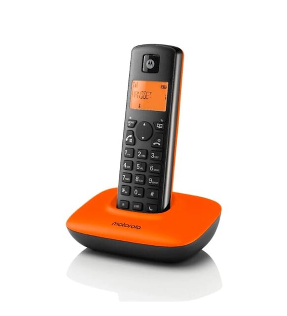 Motorola - MOTOROLA T401 DECT TELEFON (TURUNCU)
