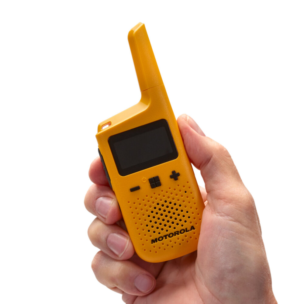 MOTOROLA T72 TELSİZ İKİLİ SET SARI - 2