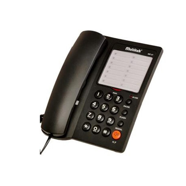 MULTITEK - MULTITEK MS21 HF BASIC KABLOLU TELEFON