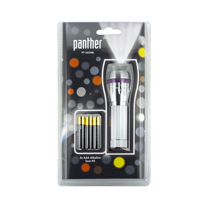 Panther - PANTHER PT-1029BL PİLLİ EL FENERİ