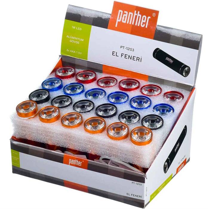 Panther PT-1203 1W LEDLİ El Feneri - 6