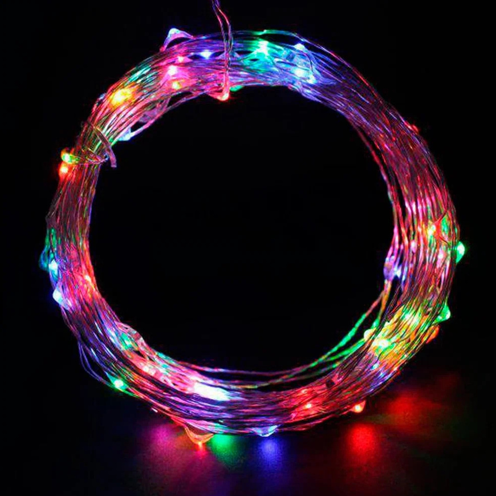 PANTHER PT-191RGB PİLLİ LED IŞIK 10M - 1