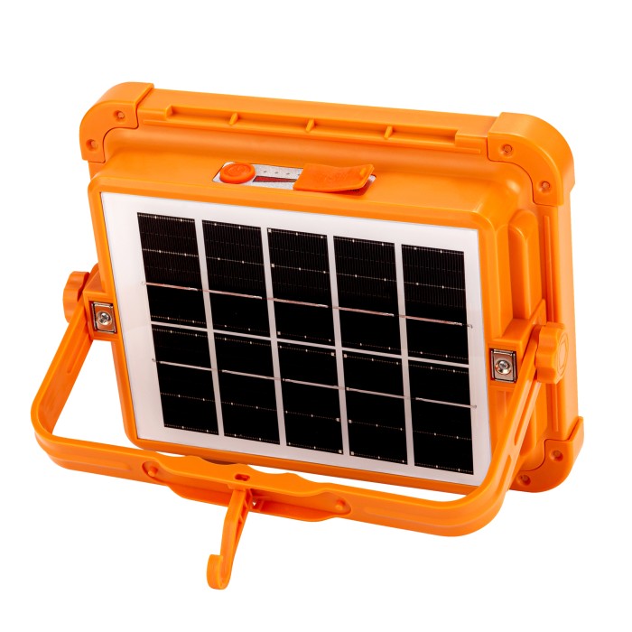 PANTHER PT-200W USB ŞARJLI SOLAR PROJEKTÖR - 4