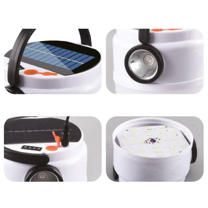 PANTHER PT-2021 USB ŞARJLI SOLAR KAMP LAMBASI - 2