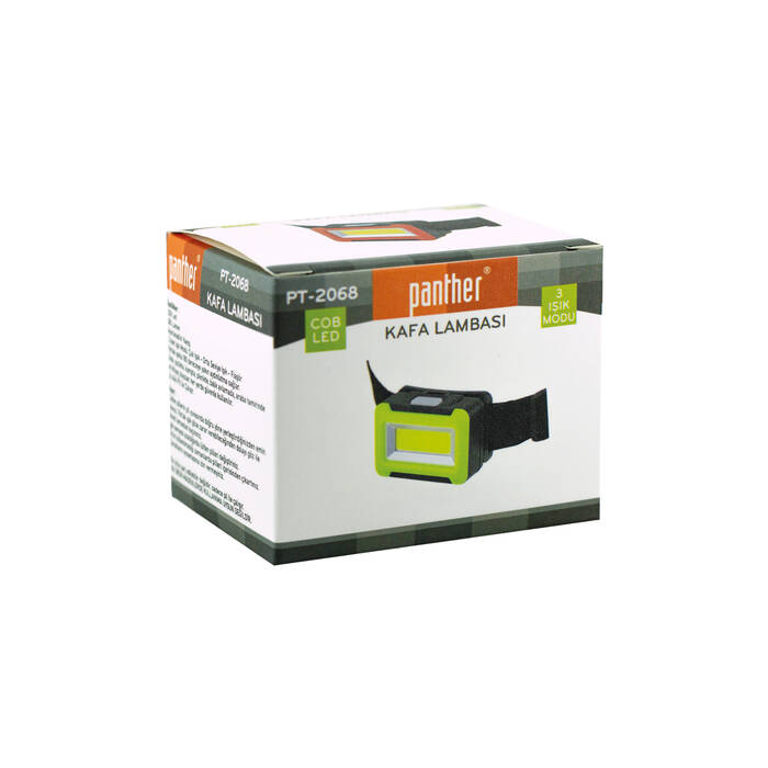 PANTHER PT-2068 PİLLİ KAFA LAMBASI - 4