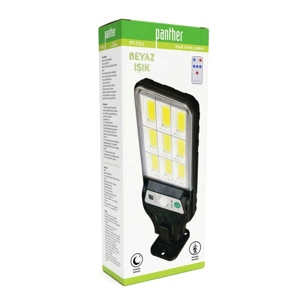 PANTHER PT-2911 SOLAR LED DUVAR LAMBASI - 5
