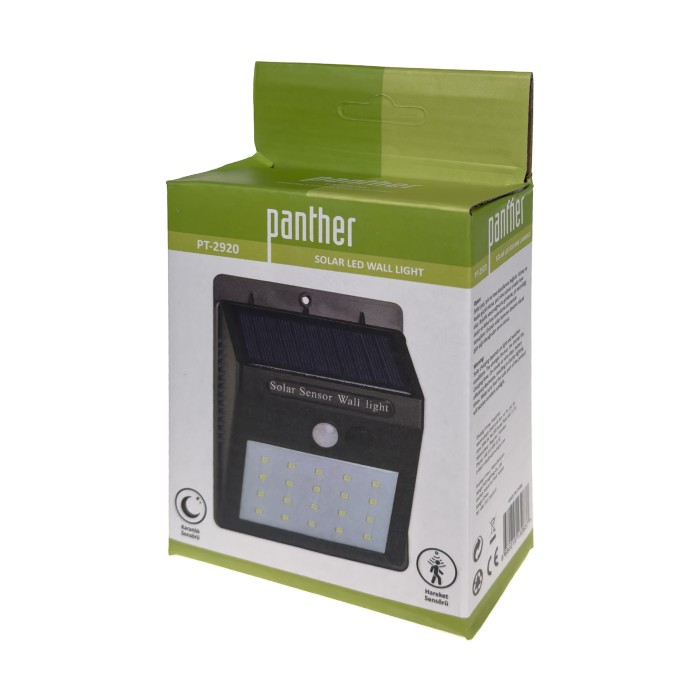 PANTHER PT-2920 SOLAR LED DUVAR LAMBASI - 6