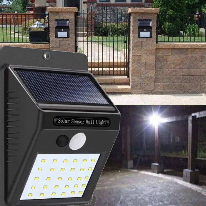 PANTHER PT-2920 SOLAR LED DUVAR LAMBASI - 5
