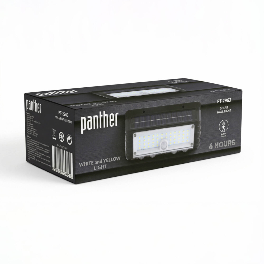 PANTHER PT-2963 SOLAR LED DUVAR LAMBASI - 3