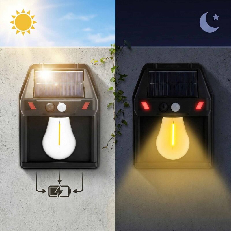 PANTHER PT-2971 SOLAR LED DUVAR LAMBASI - 3