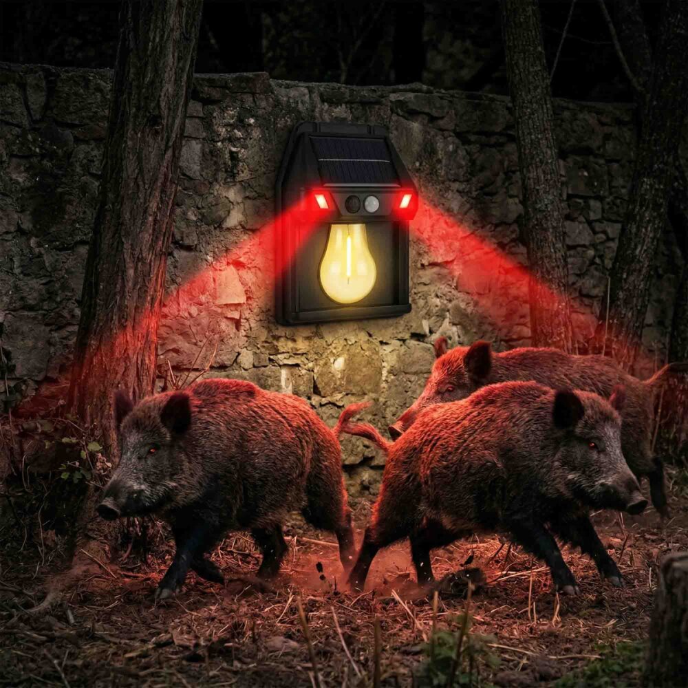 PANTHER PT-2971 SOLAR LED DUVAR LAMBASI - 4