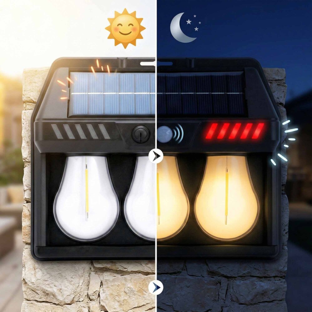 PANTHER PT-2973 SOLAR LED DUVAR LAMBASI - 3