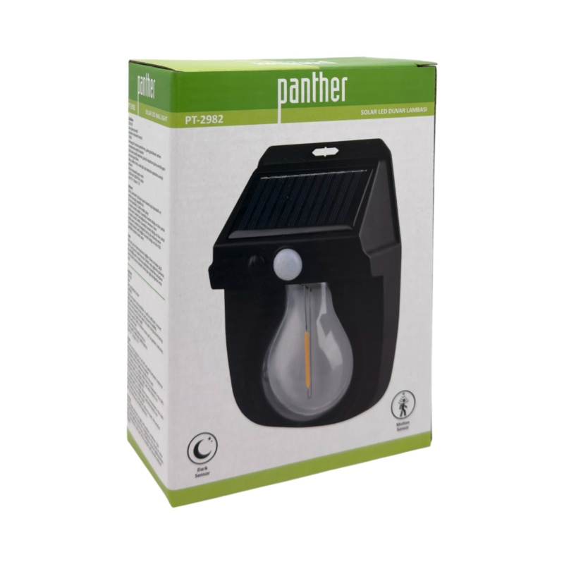 PANTHER PT-2982 SOLAR DUVAR LAMBASI - 3