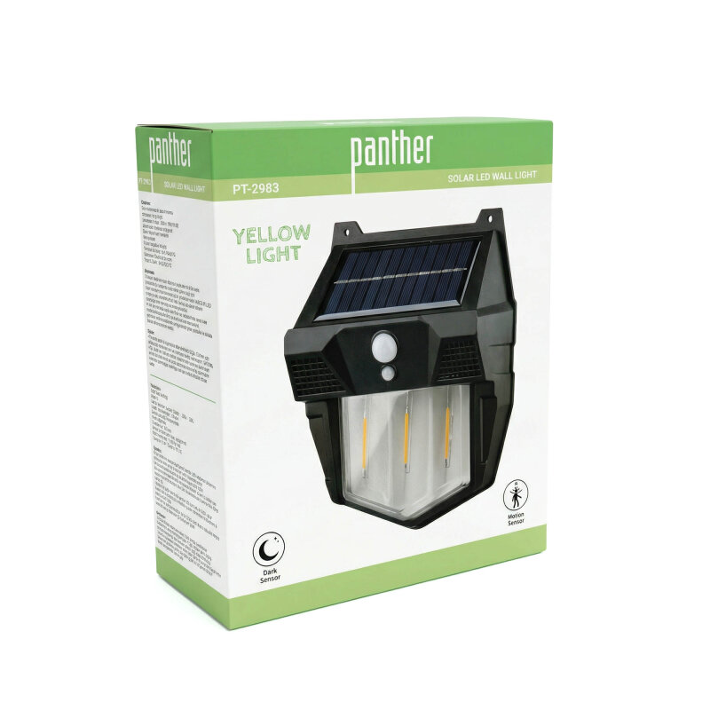 PANTHER PT-2983 SOLAR LED DUVAR LAMBASI - 4