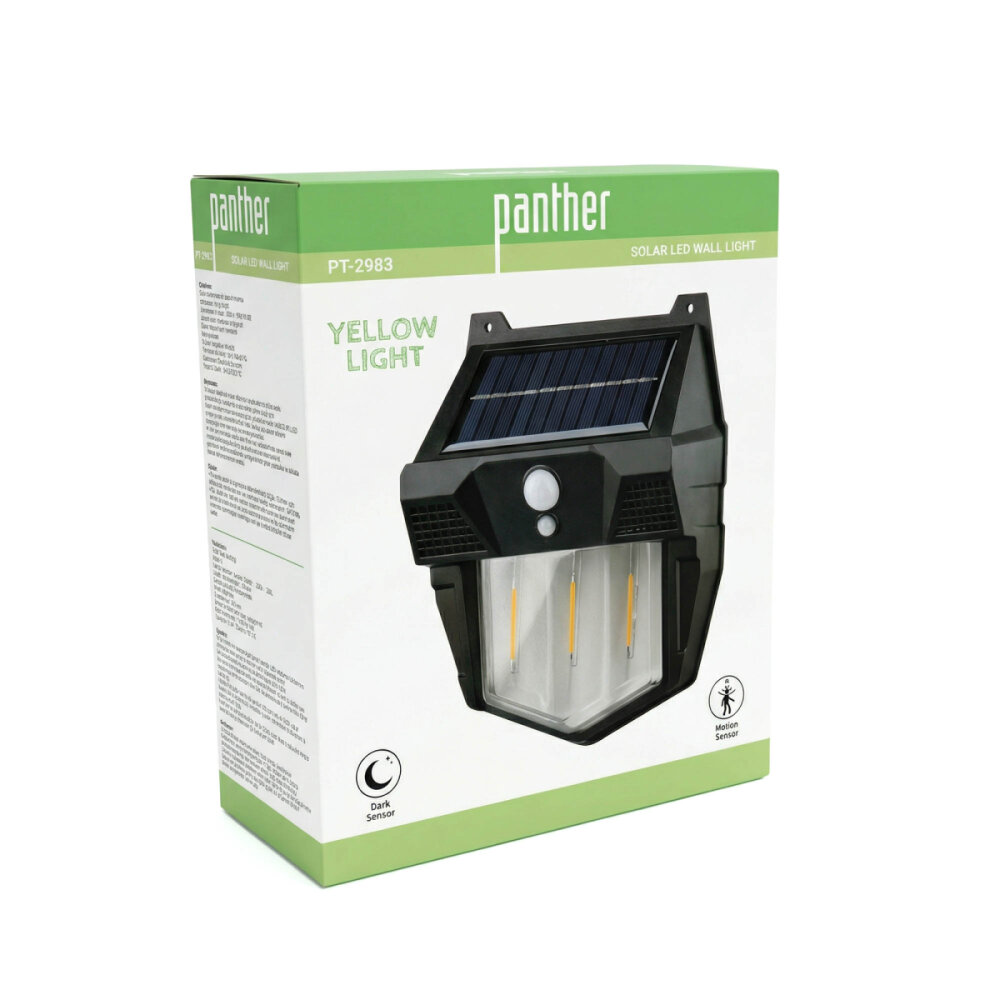 PANTHER PT-2983 SOLAR LED DUVAR LAMBASI - 4