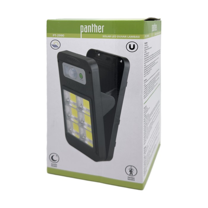 PANTHER PT-2990 SOLAR LED DUVAR LAMBASI - 6
