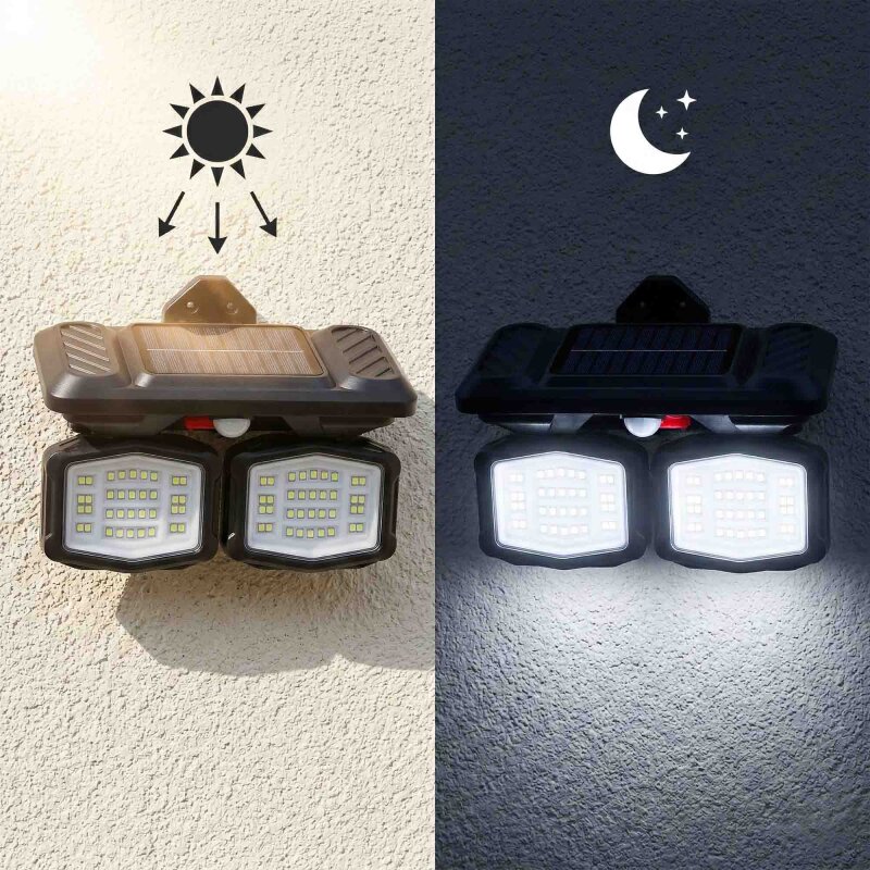 PANTHER PT-2993 SOLAR LED DUVAR LAMBASI - 4