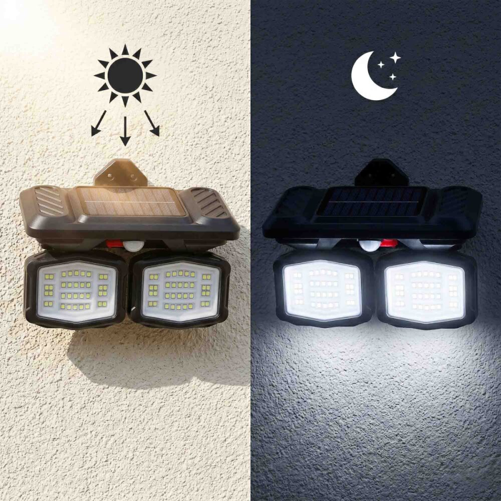 PANTHER PT-2993 SOLAR LED DUVAR LAMBASI - 4