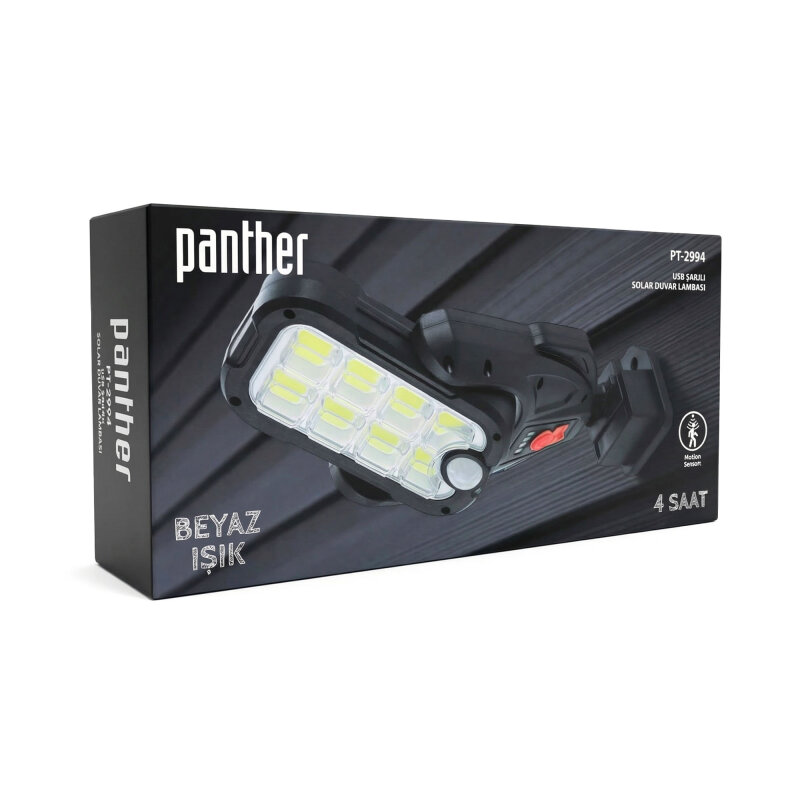 PANTHER PT-2994 SOLAR LED DUVAR LAMBASI - 5