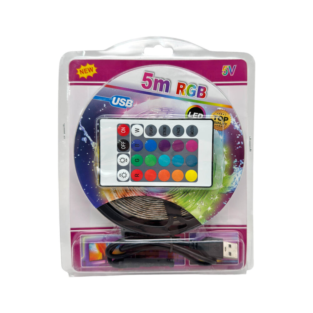 PANTHER PT-355 USB RGB ŞERİT LED IŞIK 5M - 4