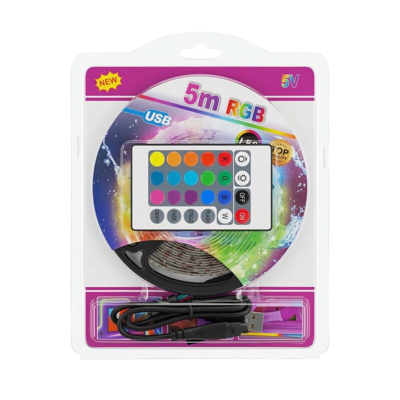 PANTHER PT-355 USB RGB ŞERİT LED IŞIK 5M - 4