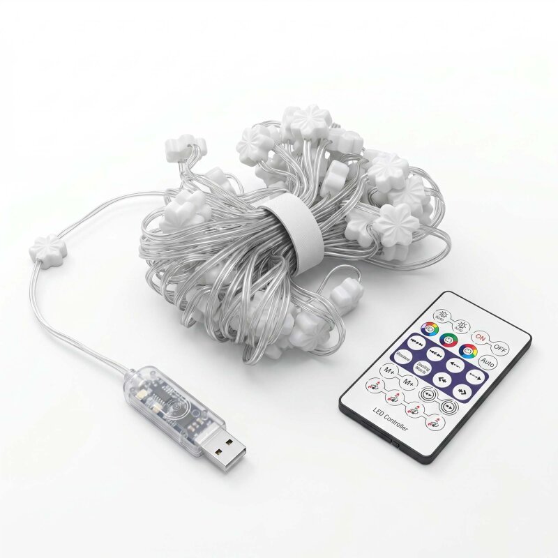 PANTHER PT-357 USB LED IŞIK 9M PASTEL FLOWER - PANTHER
