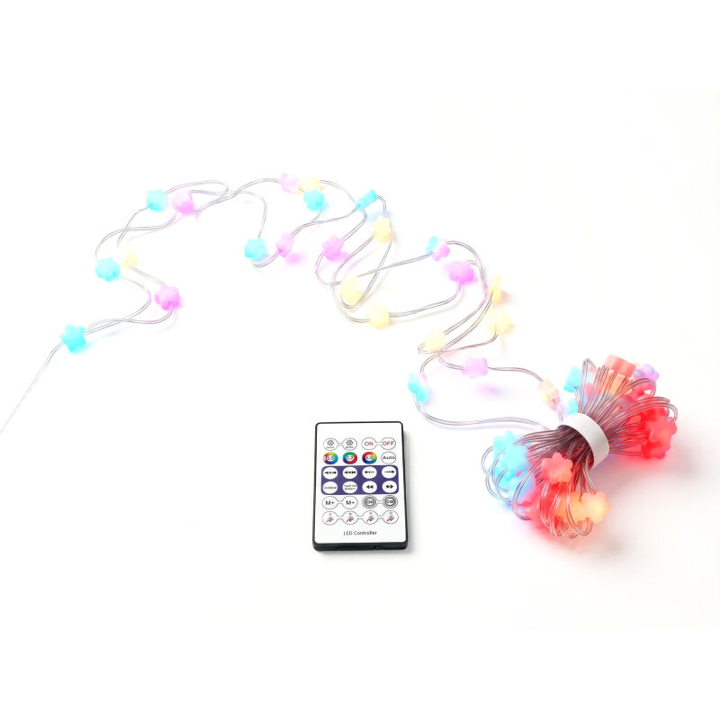 PANTHER PT-357 USB LED IŞIK 9M PASTEL FLOWER - 2