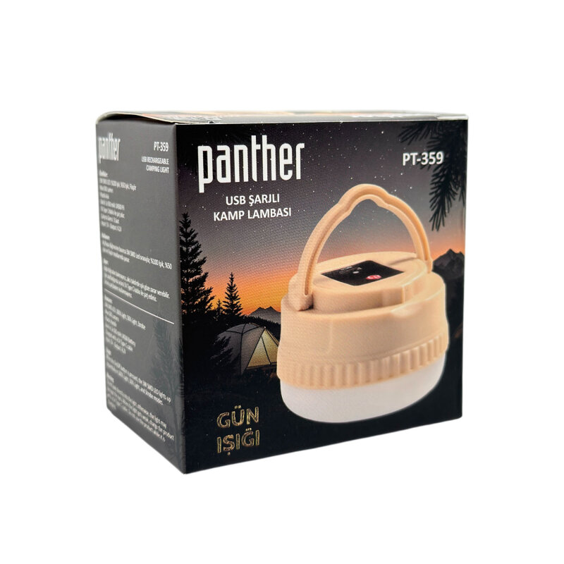 PANTHER PT-359 USB ŞARJLI KAMP LAMBASI - 4