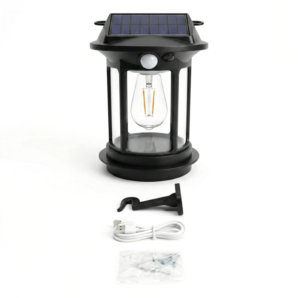 PANTHER PT-387 USB ŞARJLI SOLAR KAMP LAMBASI - 4