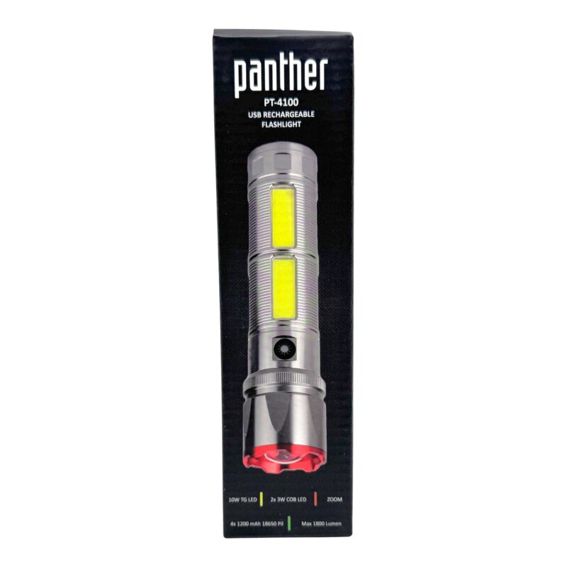 PANTHER PT-4100 USB ŞARJLI EL FENERİ - 10