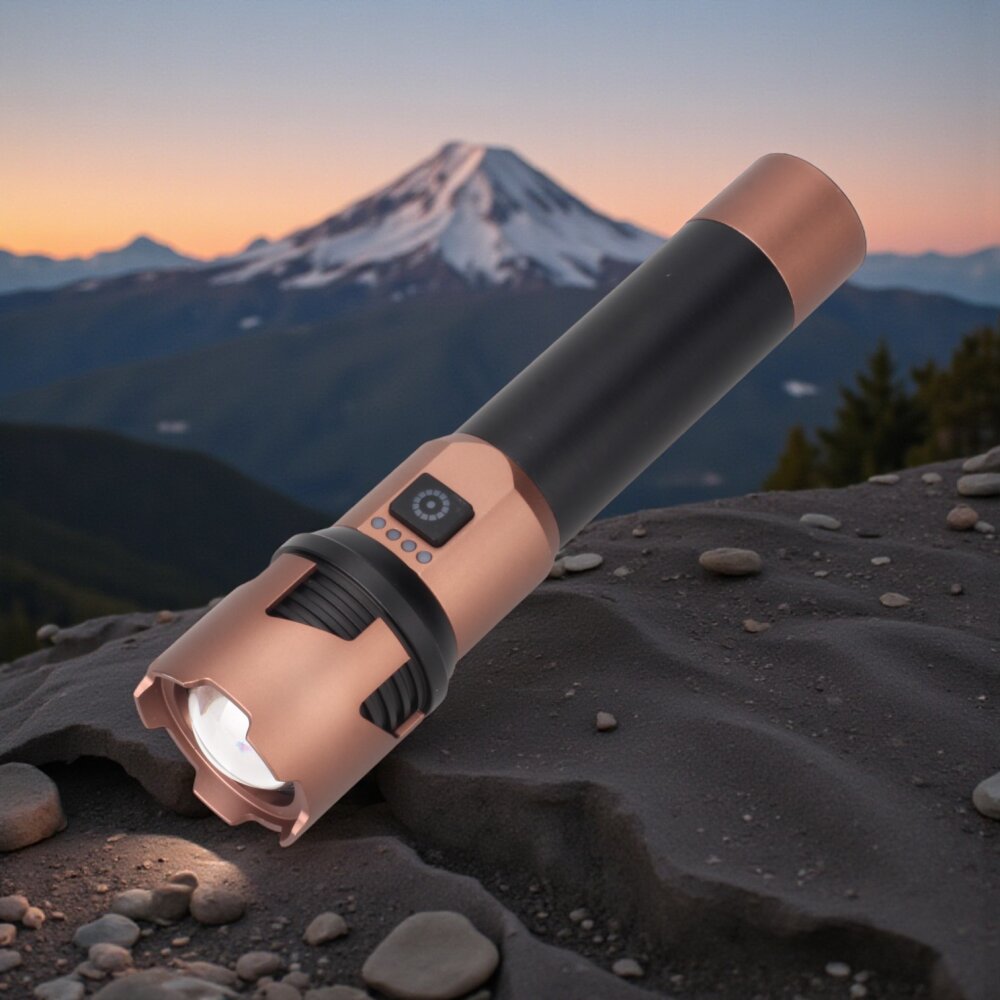 PANTHER PT-4109 USB ŞARJLI EL FENERİ - 1