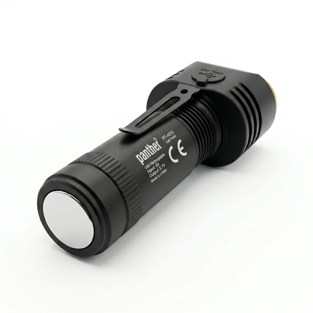 PANTHER PT-4513 USB ŞARJLI EL FENERİ - 3