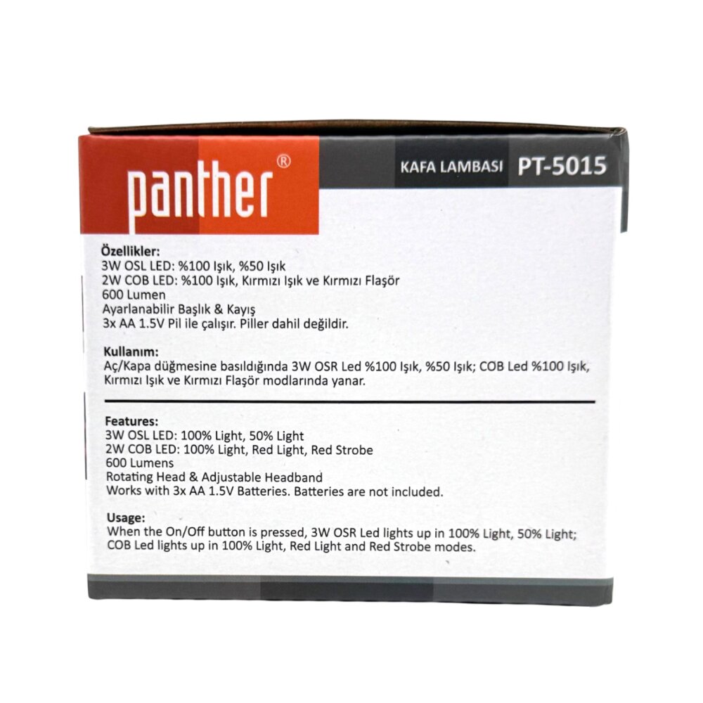 PANTHER PT-5015 KAFA LAMBASI - 7