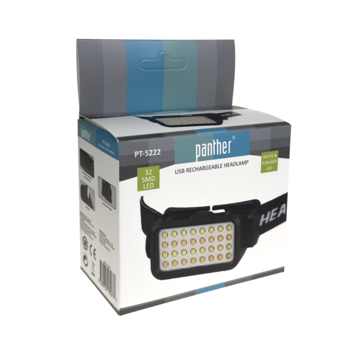 PANTHER PT-5222 USB ŞARJLI KAFA LAMBASI - 5