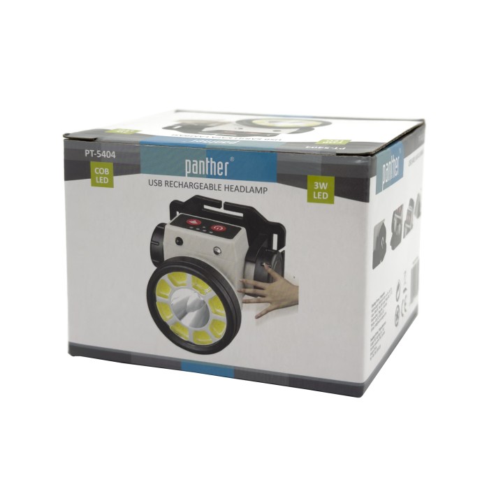 PANTHER PT-5404 USB ŞARJLI KAFA LAMBASI - 5